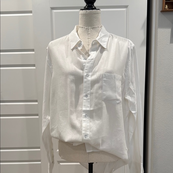 DL 1961 Classic White Shirt - Picture 1 of 7